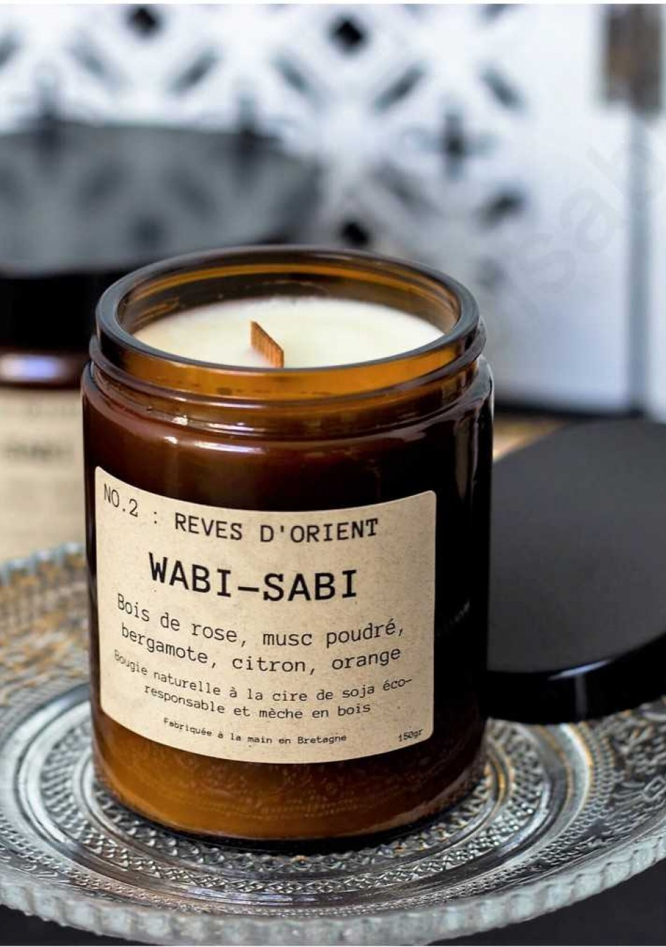 WABI SABI es una marca de velas naturales y fragancias para el hogar hechas a mano