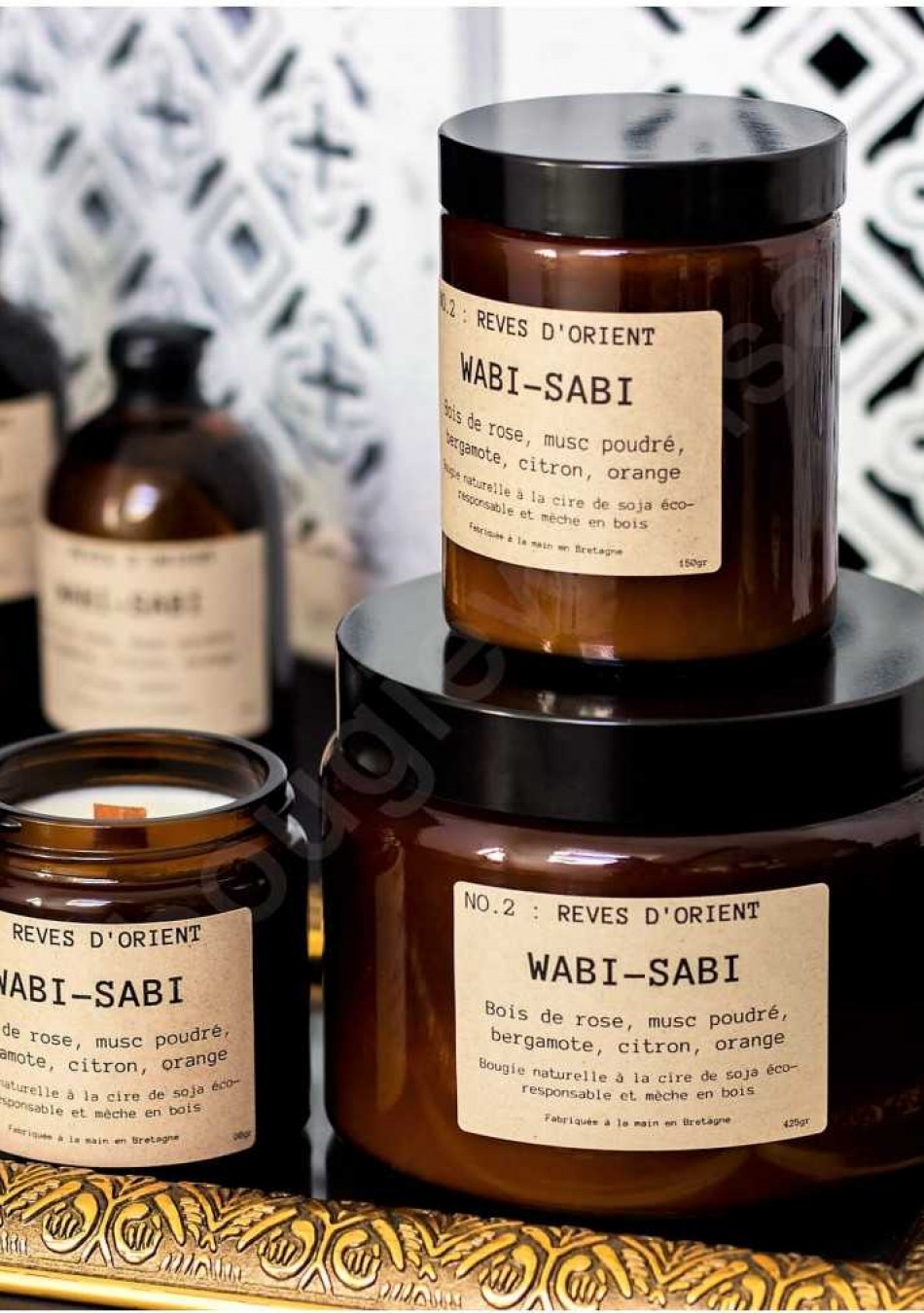 WABI SABI es una marca de velas naturales y fragancias para el hogar hechas a mano