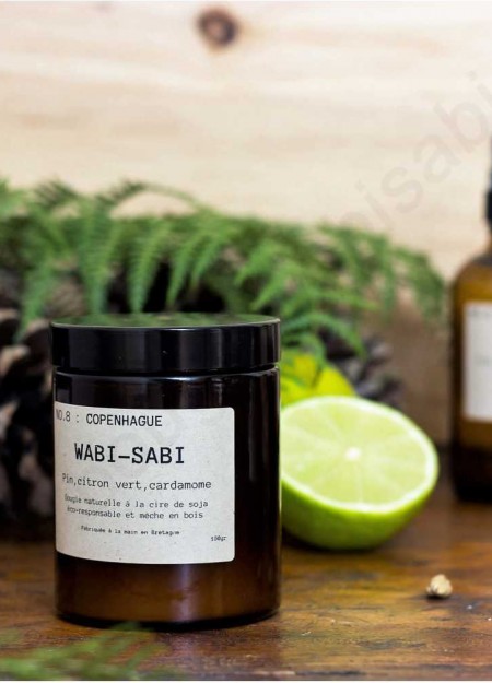 WABI SABI es una marca de velas naturales y fragancias para el hogar hechas a mano