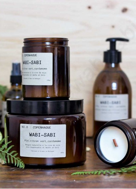 WABI SABI es una marca de velas naturales y fragancias para el hogar hechas a mano 2