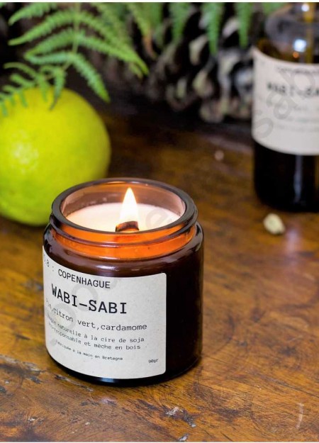 WABI SABI es una marca de velas naturales y fragancias para el hogar hechas a mano