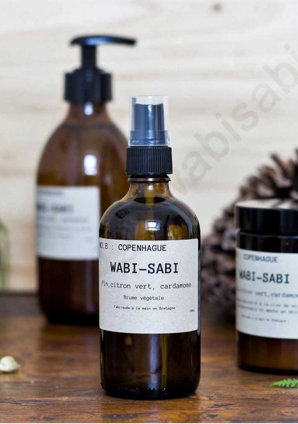 WABI SABI es una marca de velas naturales y fragancias para el hogar hechas a mano