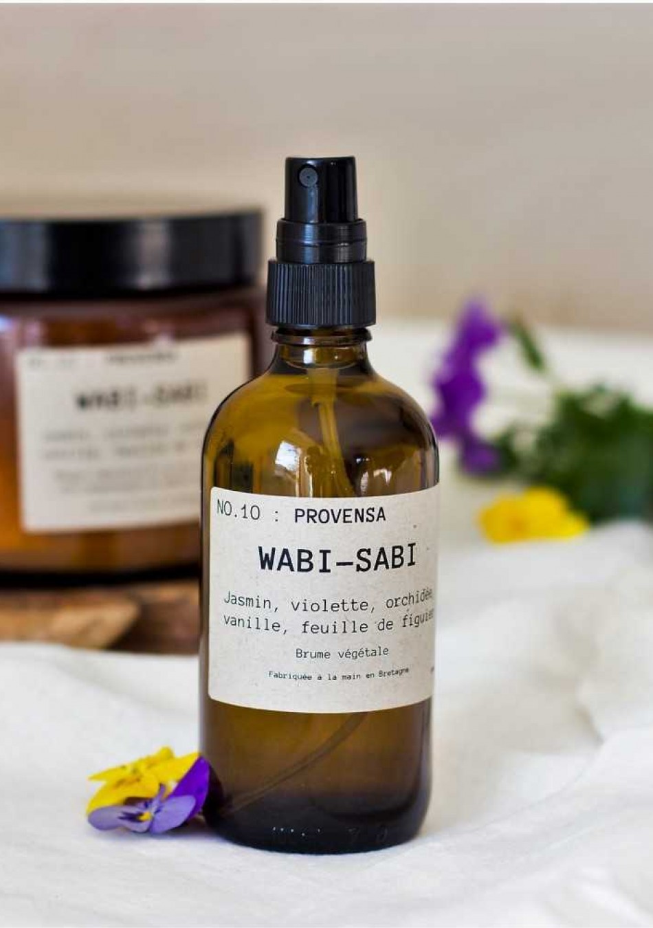 WABI SABI es una marca de velas naturales y fragancias para el hogar hechas a mano