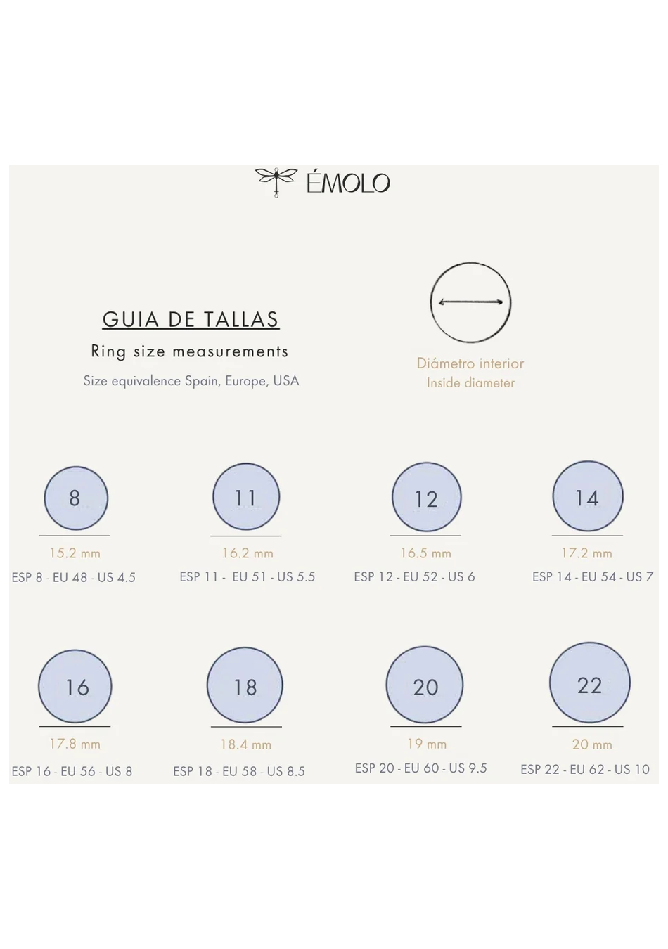 ÉMOLO es una marca de bisutería artesanal sostenible, hecha a mano en El Palmar, Murcia, con materiales premium y producción loc