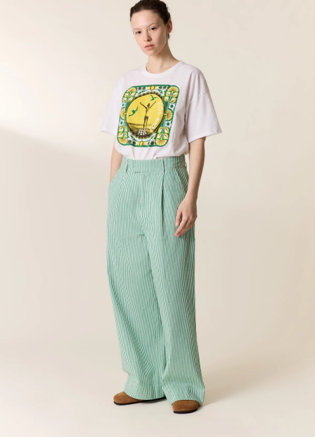 LEON6HARPER marca francesa de ropa de mujer  con algodones orgánico y de estilo casual y dinámico