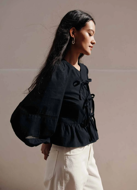 DES PETITS HAUTS marca que refleja la esencia del estilo parisino: femenino, delicado y atemporal.  Destaca por su diseño cuidad