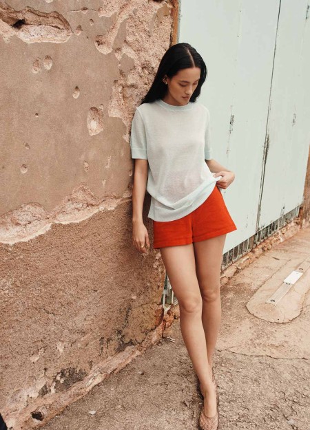 DES PETITS HAUTS marca que refleja la esencia del estilo parisino: femenino, delicado y atemporal.  Destaca por su diseño cuidad