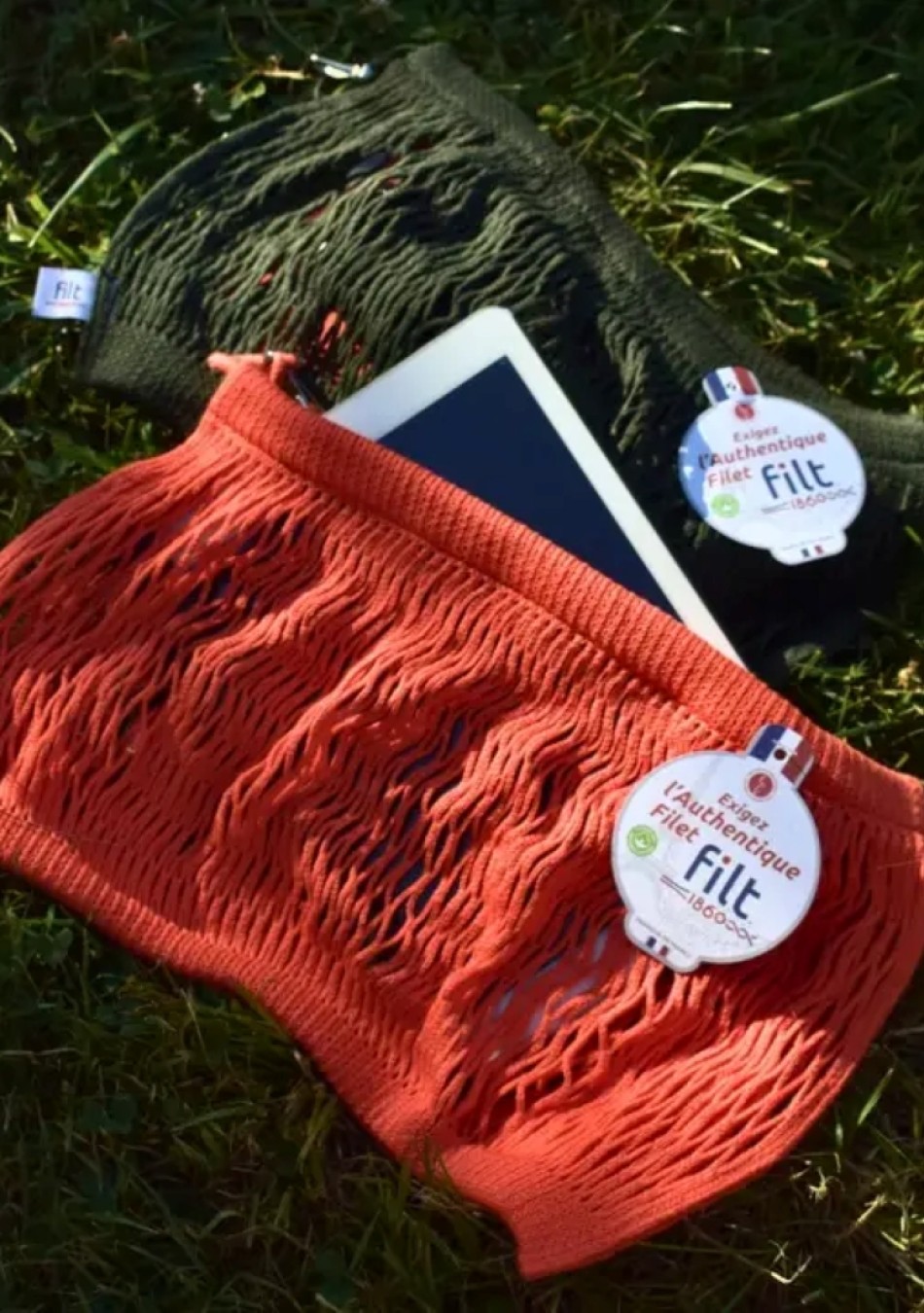 FILT, marca francesa con más de 150 años de historia, crea bolsas de malla de algodón 100 % fabricadas en Francia, reconocidas p