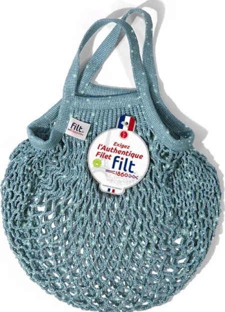 FILT, marca francesa con más de 150 años de historia, crea bolsas de malla de algodón 100 % fabricadas en Francia, reconocidas p