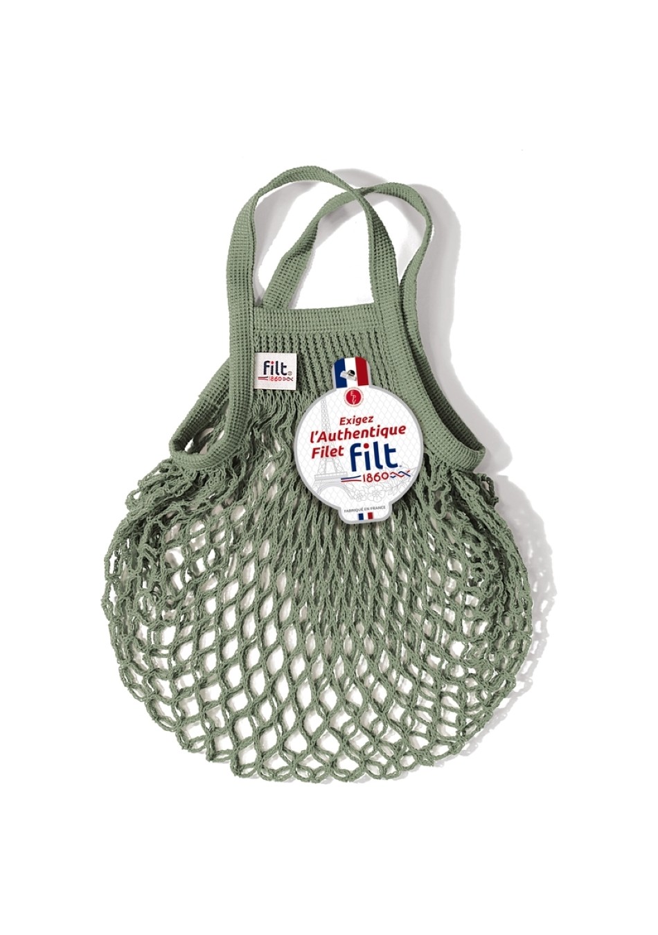 FILT, marca francesa con más de 150 años de historia, crea bolsas de malla de algodón 100 % fabricadas en Francia, reconocidas p
