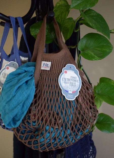FILT, marca francesa con más de 150 años de historia, crea bolsas de malla de algodón 100 % fabricadas en Francia, reconocidas p