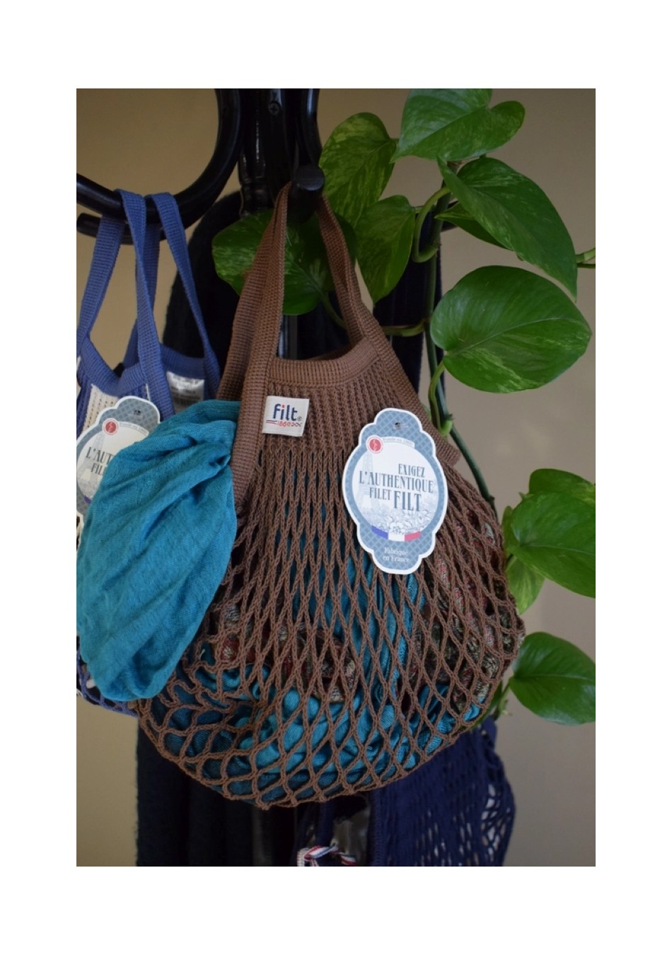 FILT, marca francesa con más de 150 años de historia, crea bolsas de malla de algodón 100 % fabricadas en Francia, reconocidas p