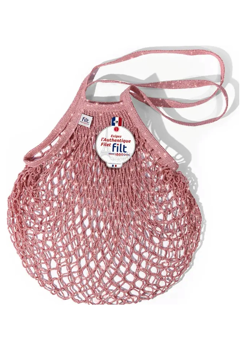FILT, marca francesa con más de 150 años de historia, crea bolsas de malla de algodón 100 % fabricadas en Francia, reconocidas p
