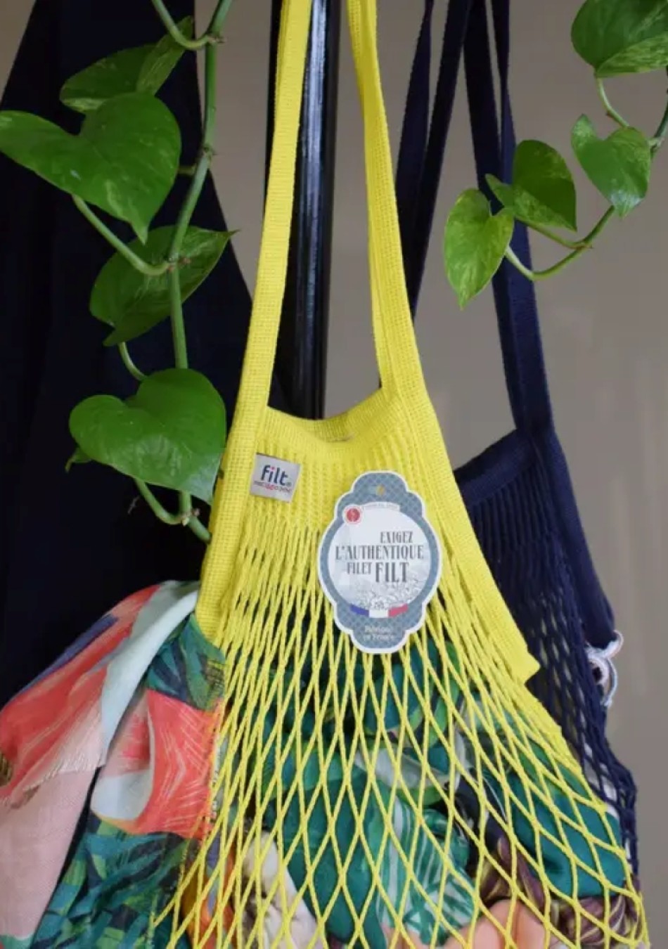 FILT, marca francesa con más de 150 años de historia, crea bolsas de malla de algodón 100 % fabricadas en Francia, reconocidas p