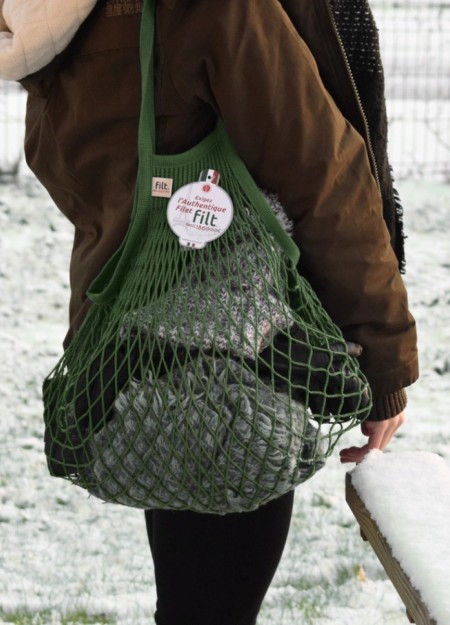 FILT, marca francesa con más de 150 años de historia, crea bolsas de malla de algodón 100 % fabricadas en Francia, reconocidas p