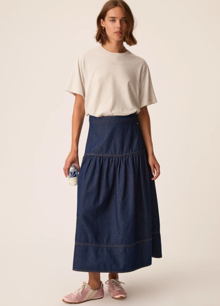 DES PETITS HAUTS marca que refleja la esencia del estilo parisino: femenino, delicado y atemporal.  Destaca por su diseño cuidad
